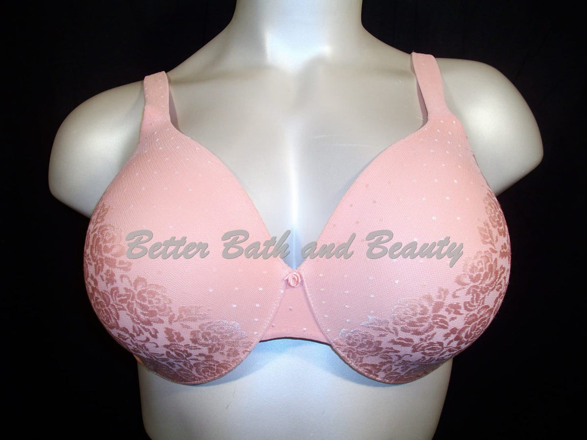 NEW Soma Embraceable Unlined Perfect Coverage bra 36C Rose Glow Pink