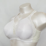 Playtex 18 Hour 4395 Seamless ComfortFlex Bra 44D White NEW WITHOUT TAGS - Better Bath and Beauty