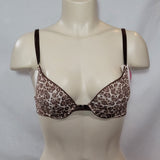 Lily of France 2131101 Soiree Extreme Ego Boost Tailored UW Bra 32A Leopard NWT - Better Bath and Beauty