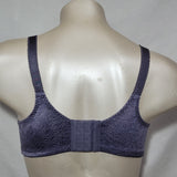 Bali 3372 Double Support Spa Closure Wire Free Bra 40B Private Jet Gray NWT - Better Bath and Beauty