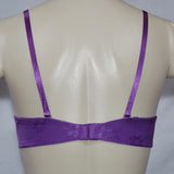 Lily of France 2131101 Soiree Extreme Ego Boost Tailored UW Bra 36A Summer Plum - Better Bath and Beauty