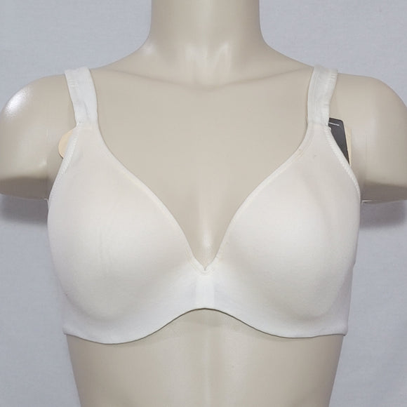 Hanes HC05 4284 Comfortable Curves Cottony Blend Underwire Bra 34A White NWT - Better Bath and Beauty