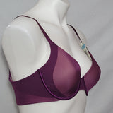 DISCONTINUED Maidenform 7321 Sensual Shapes Demi Underwire Bra 36C Burgundy NWT - Better Bath and Beauty