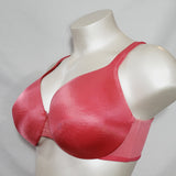 Cacique Smooth Molded Cup Satin Underwire Bra 40DDD Bright Pink - Better Bath and Beauty