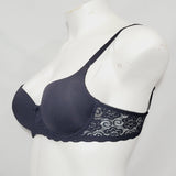 Lily Of France 2111541 Smooth Cup Lace Overlay Convertible UW Bra 38C Black NWT - Better Bath and Beauty