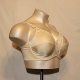 Lilyette 418 Satin & Lace  Minimizer Underwire Bra 42D Ivory NEW WITHOUT TAGS - Better Bath and Beauty