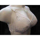 Bali 3372 Double Support Lace Wirefree Bra 38C White - Better Bath and Beauty