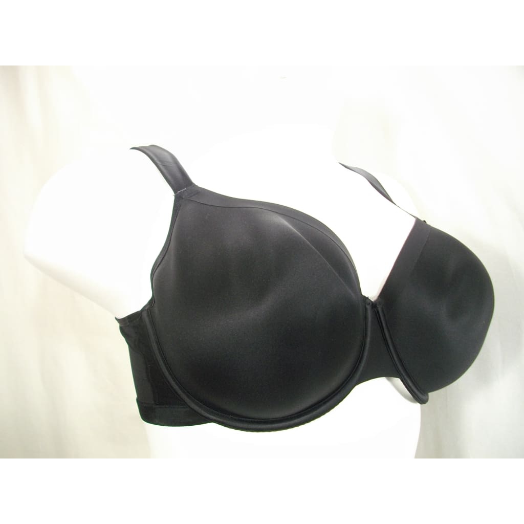 Cacique black lightly lined full coverage bra size 40 DDD