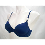 Calvin Klein Perfectly F3837 Fit Full Coverage T-Shirt Underwire Bra 34A Dark Blue NWT - Better Bath and Beauty
