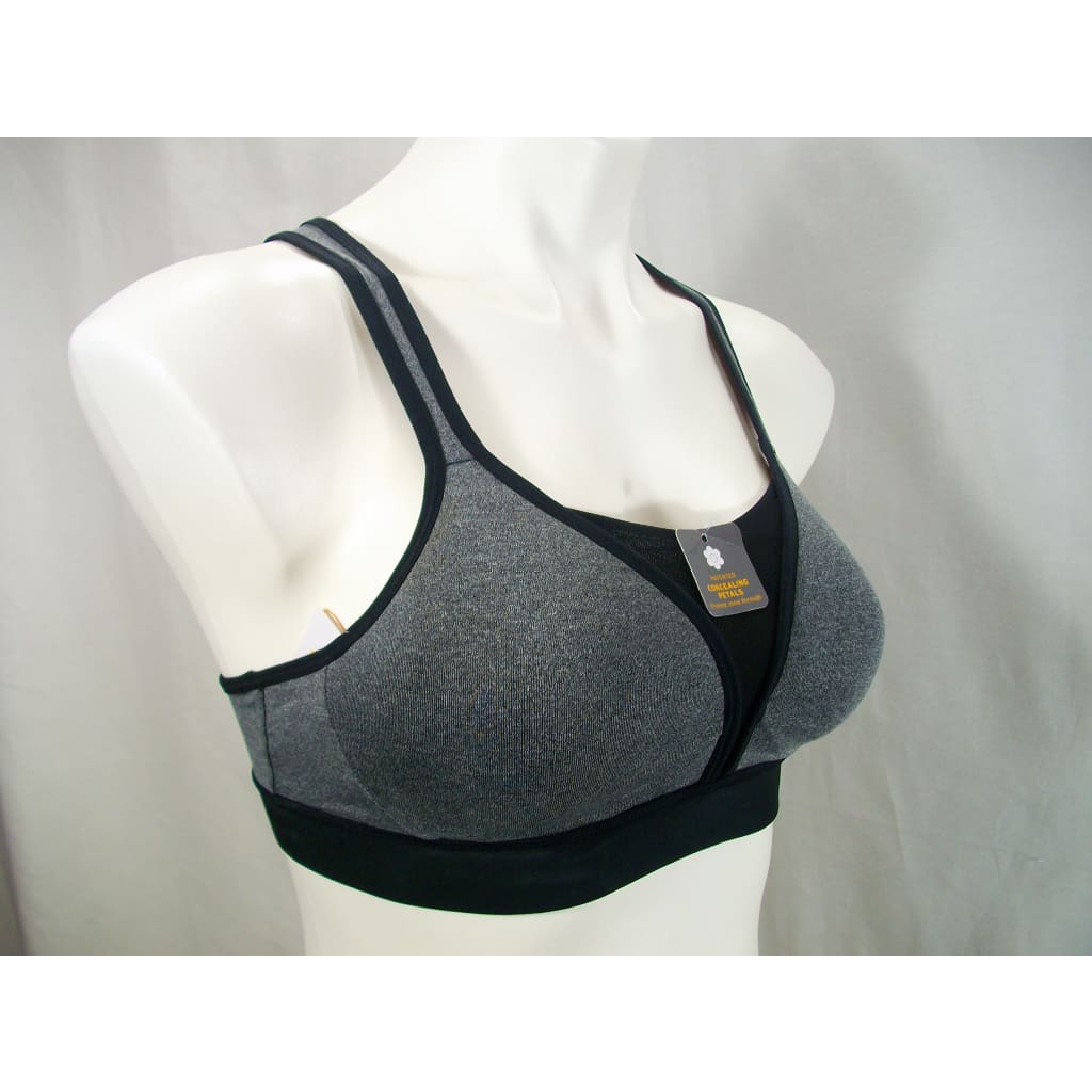 Champion Sports Bra Women Small Grey And Rainbow Colors Authentic  Athleticwear