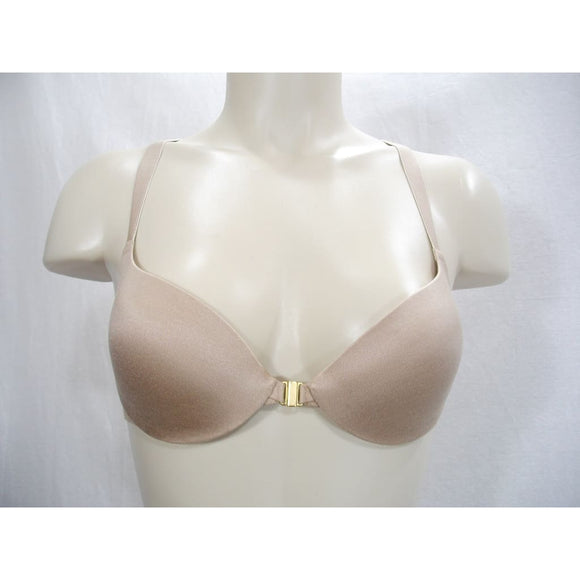 Donna Karan 453072 Luxe Front-Close Demi Cup Underwire Bra 32B Nude - Better Bath and Beauty