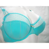 Felina 110789 Marielle Lace Full Busted Underwire Bra 38D Aruba Blue - Better Bath and Beauty