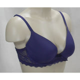 Gap Body Favorite Plunge Lace Trimmed Underwire Bra 34C Blue - Better Bath and Beauty