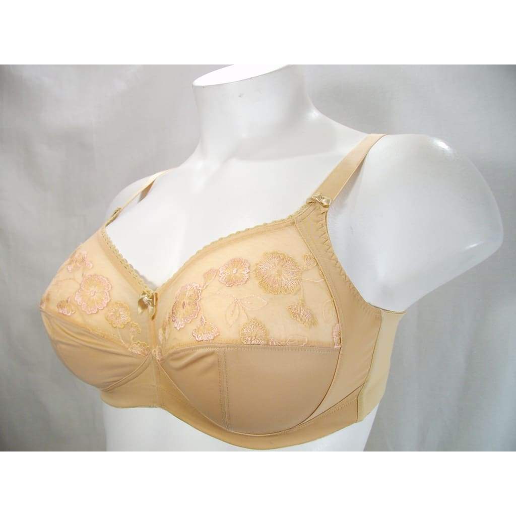 Elegant Sheer White Lace Cup Bra - Size 38D