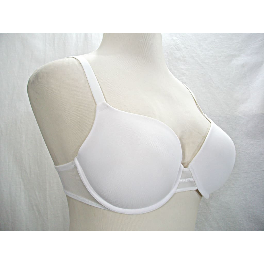 Hanes G344 Ultimate T-Shirt Push Up Underwire Bra 36D White
