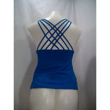 Kenneth Cole Strappy 2PC Tankini TUMMY TONER Swim Suit Size SMALL Blue NWOT - Better Bath and Beauty