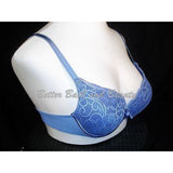 Lily of France 2131701 Soiree Extreme Ego Boost Lace UW Bra 34B Blue NWT - Better Bath and Beauty