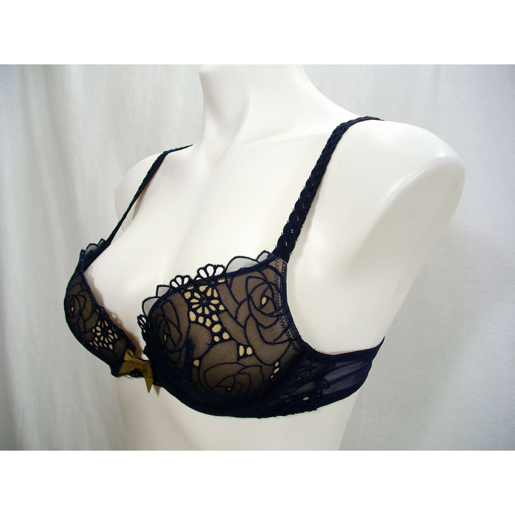 Underwired Bra with Lace Lovely Secret by Sassa 24790 34-44 B-F Black