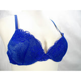 Metaphor Lace Covered Lined Contour Cup Underwire Bra 34B Blue NWT - Better Bath and Beauty