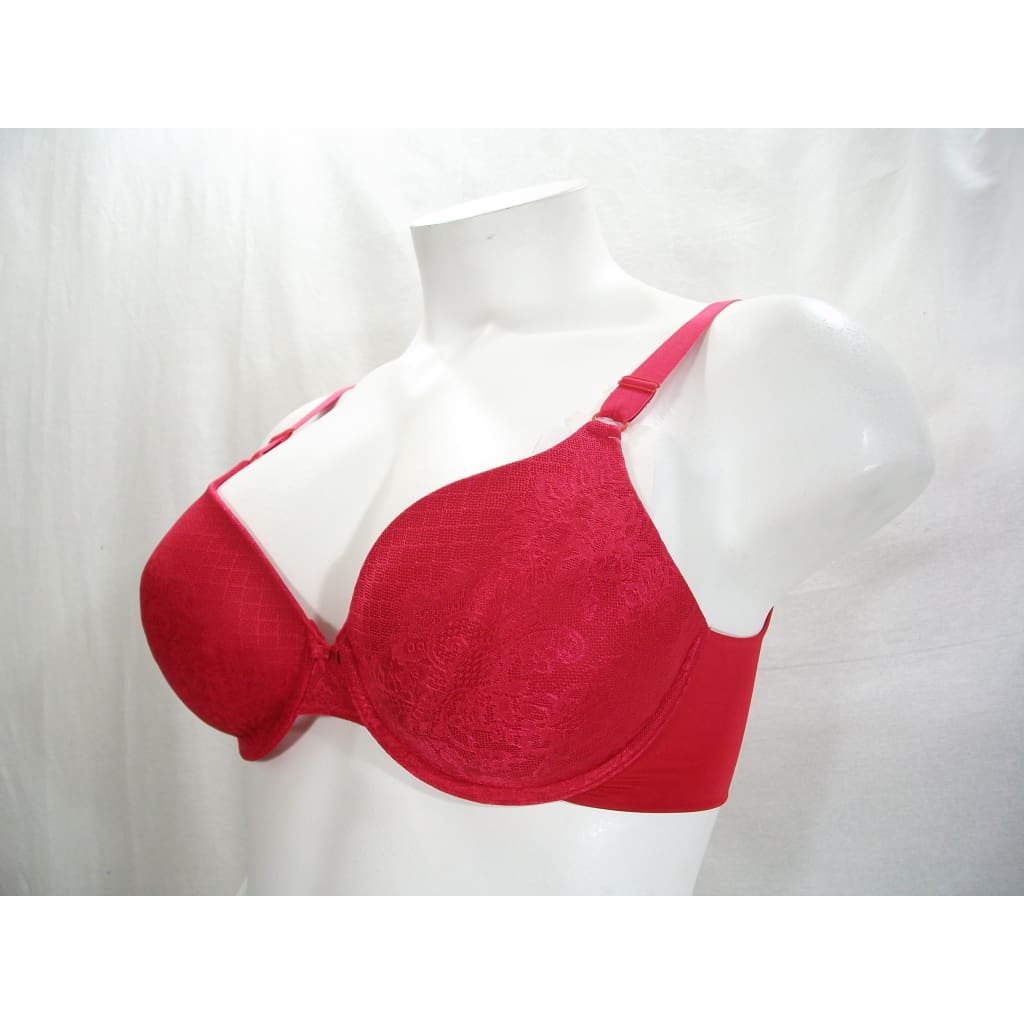 Vanity Fair 75346 Beauty Back Lace Underwire Bra 38D Cherry