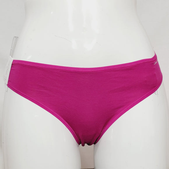 Calvin Klein QD3643 Cotton Form Thong LARGE Raspberry Pink NWT - Better Bath and Beauty
