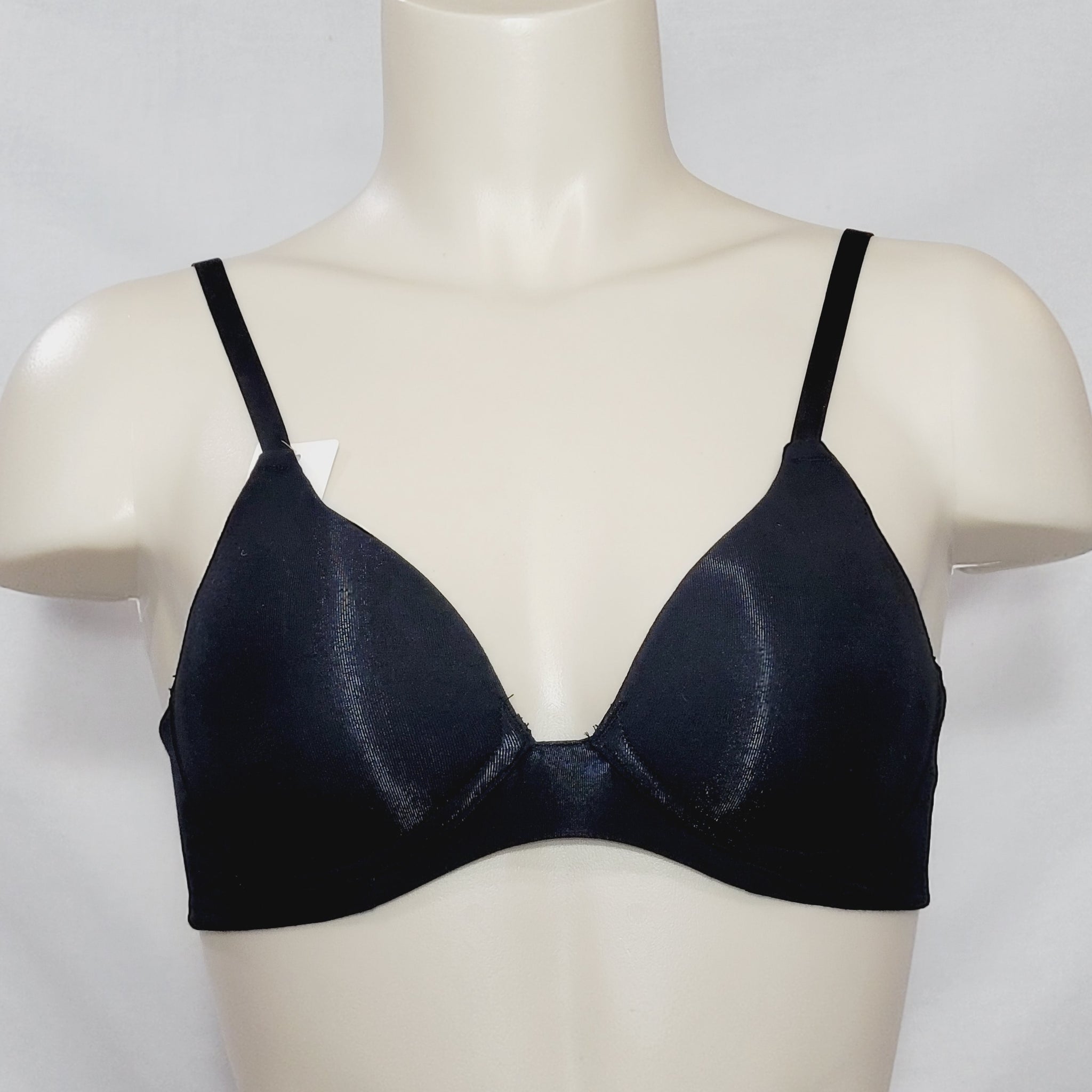NWT Cacique black lightly lined full coverage bra 46DDD