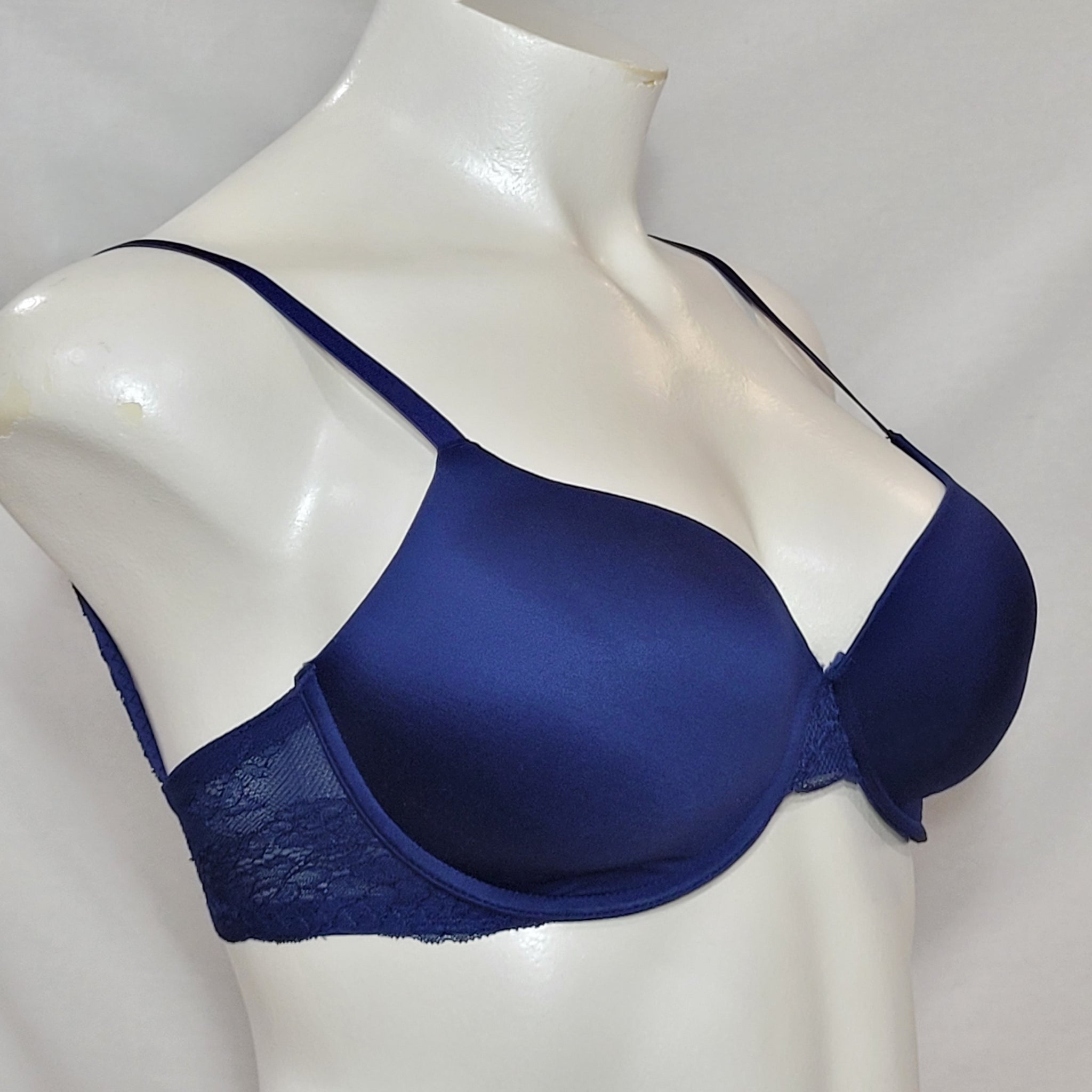 Gilligan & O'Malley Lined Padded Underwire Push Up T Shirt Bra Lot Sz 36D  #B3968
