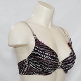 Maidenform 7959 One Fabulous Fit Demi UW Bra 34D Brown Multicolor NWT - Better Bath and Beauty