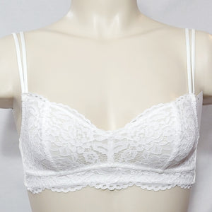 b.tempt'd by Wacoal 910244 Ciao Bella Lace Bralette XS X-SMALL White NWT - Better Bath and Beauty