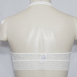 Calvin Klein QF4044 Bare Lace Halter Bralette SMALL Ivory NWT - Better Bath and Beauty