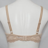 Paramour by Felina 115353 Stripe Delight Full Figure Underwire Bra 34DD Fawn NWT - Better Bath and Beauty