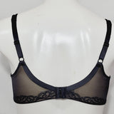 Lilyette 472 Spa Collection Tailored Minimizer Bra 40C Black NEW WITH TAGS - Better Bath and Beauty