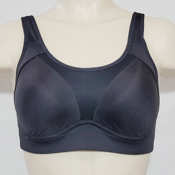 Champion N9630 High Support Duo Dry Wire Free Convertible Sports Bra 34C Black - Better Bath and Beauty