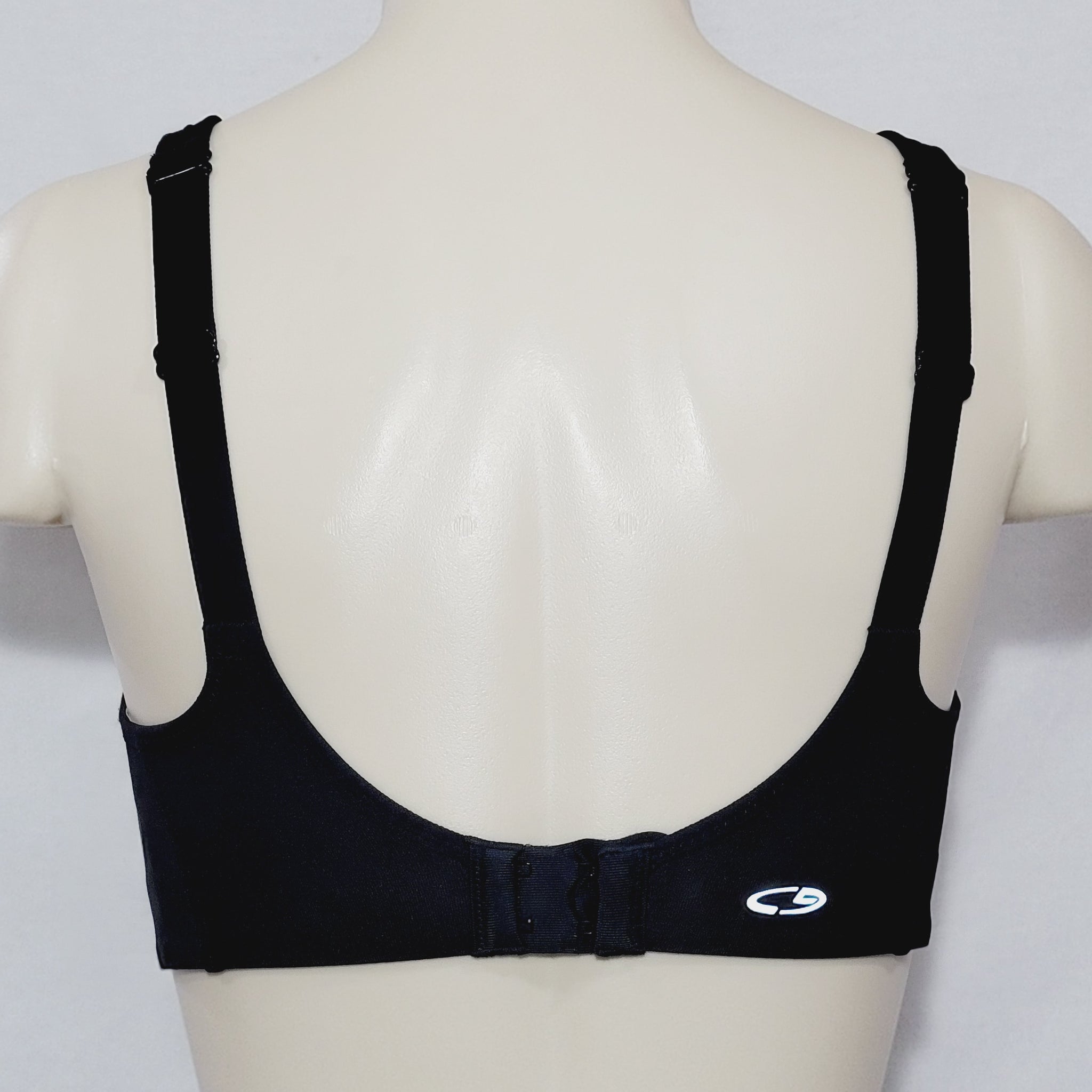 Champion N9630 High Support Duo Dry Wire Free Convertible Sports Bra 34C  Black 