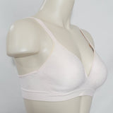 Hanes G260 HC80 Barely There 4546 BT54 Wire Free Soft Cup Bra LARGE Silken Pink - Better Bath and Beauty