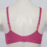 Hanes G260 HC80 Barely There 4546 BT54 Wire Free Soft Cup Bra LARGE Cherry Flora - Better Bath and Beauty