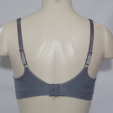 Hanes G260 HC80 Barely There 4546 BT54 Wire Free Soft Cup Bra SMALL Charcoal - Better Bath and Beauty