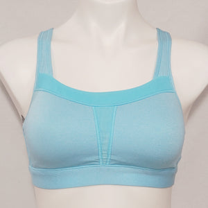 Champion C9 N9587 Duo Dry High Support Wire Free Racerback Sports Bra 36B Turquoise Waters - Better Bath and Beauty