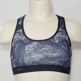 Champion C9 N9649 Power Core Wire Free Sports Bra SMALL Gray Feathers Swirl NWT - Better Bath and Beauty