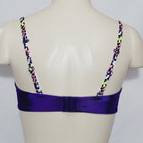 Lily Of France 2177200 Extreme U-Plunge Underwire Bra 34D Purple NWT - Better Bath and Beauty