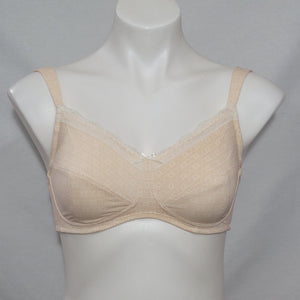 Amoena 43905 Tracy Wire Free Mastectomy Bra 32A Apricot & Ivory NEW WITH TAGS - Better Bath and Beauty
