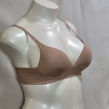 Warner's RO5691 Simply Perfect Supersoft Lace Wirefree Bra 34A Toasted Almond - Better Bath and Beauty