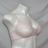 Gilligan & O'Malley Floral Lace Bralette Bra Size XS X-SMALL Crystal Pink NWT - Better Bath and Beauty
