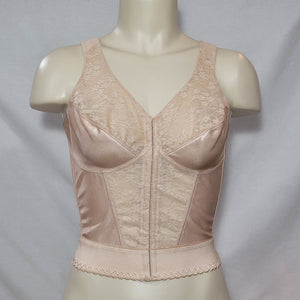 Exquisite Form 7565 Fully Longline Wire Free Posture Bra 36B Nude NWOT - Better Bath and Beauty