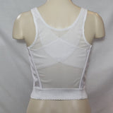 Exquisite Form 7565 Fully Longline Wire Free Posture Bra 34D White NWOT - Better Bath and Beauty