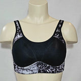 Champion N9630 High Support Duo Dry Wire Free Convertible Sports Bra 34C Black & Gray Multi - Better Bath and Beauty