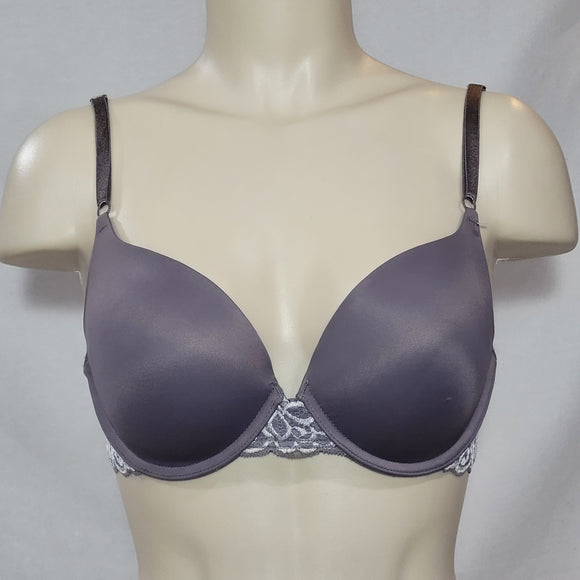 Maidenform 5809 Self Expressions Convertible Push-Up Underwire Bra 38D Stone Gray - Better Bath and Beauty