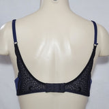 Maidenform DM9449 9449 Lacy Demi Coverage Push-Up UW Bra 34A Navy & Black NWT - Better Bath and Beauty