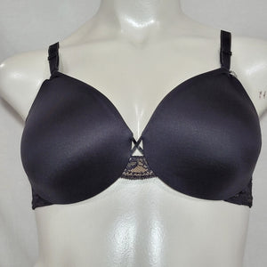 Maidenform 9451 Comfort Devotion Full Fit Embellished 2 Ply Bra 36D Black NWT DISCONTINUED - Better Bath and Beauty