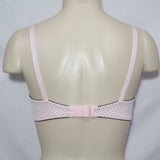 Maidenform 7959 One Fabulous Fit Demi UW Bra 36D Pink with Dots - Better Bath and Beauty